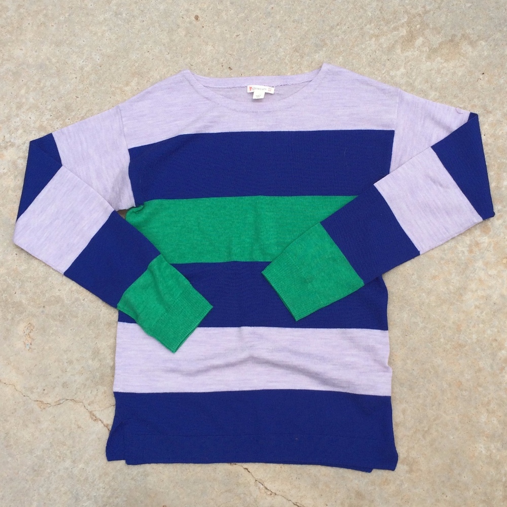 Crewcuts Striped Wool Sweater